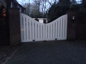 Bouwbedrijf Schippers nieuw poort plaatsen Oosterbeek